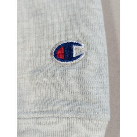 Champion Reverse Weave Pitt Panthers Crop Sweatshirt Medium Gray Collegiate - Picture 10 of 16